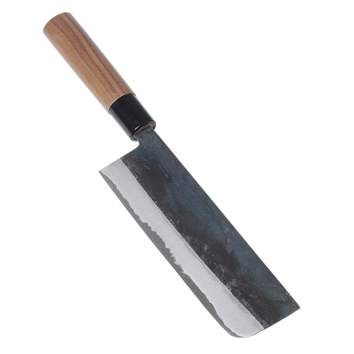 菜切り包丁 黒打ち仕上げ 両刃 青鋼 通販 / 土佐刃物 販売 土佐打刃物屋