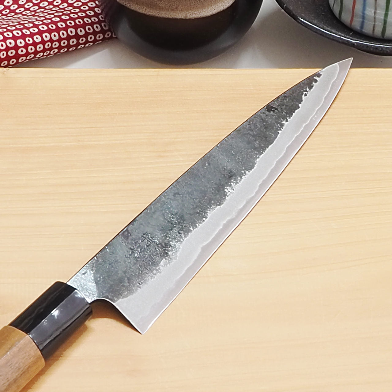 刺身包丁 柳刃包丁 両刃 黒打ち仕上げ 通販 / 土佐刃物 販売 土佐打刃物屋