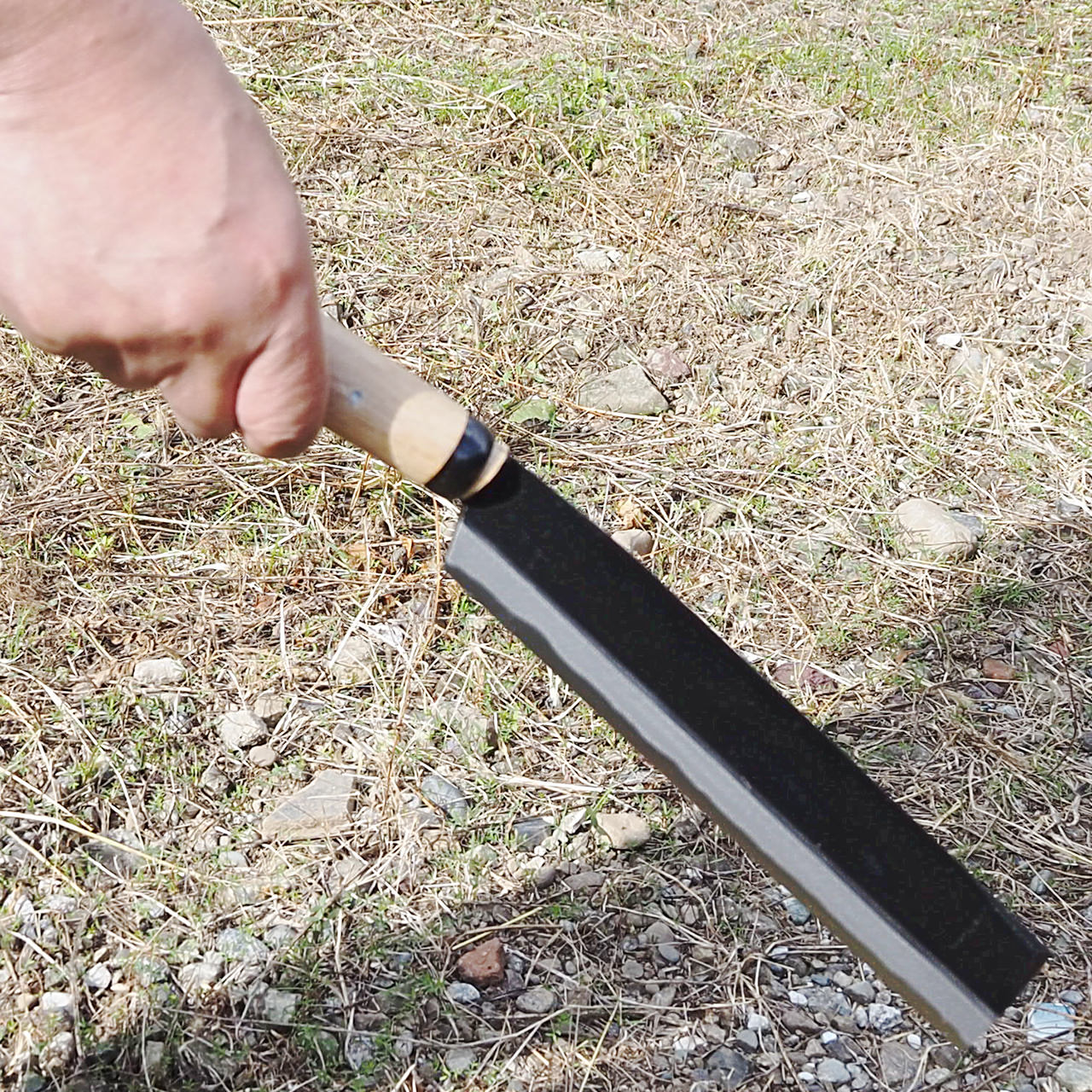 腰鉈 黒打ち仕上げ 両刃 通販 / 土佐刃物 販売 土佐打刃物屋